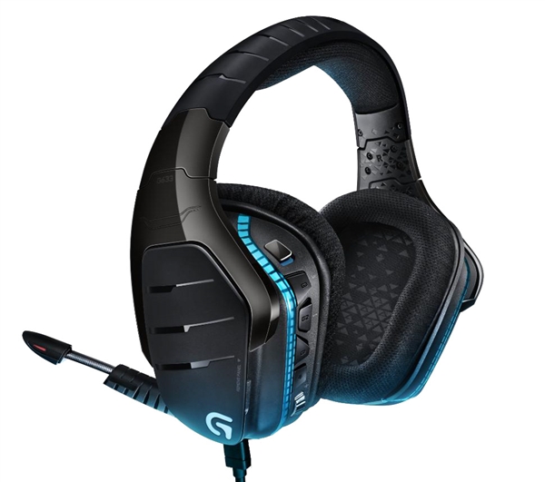 蓝黑主调 罗技G633环绕声游戏耳机发布