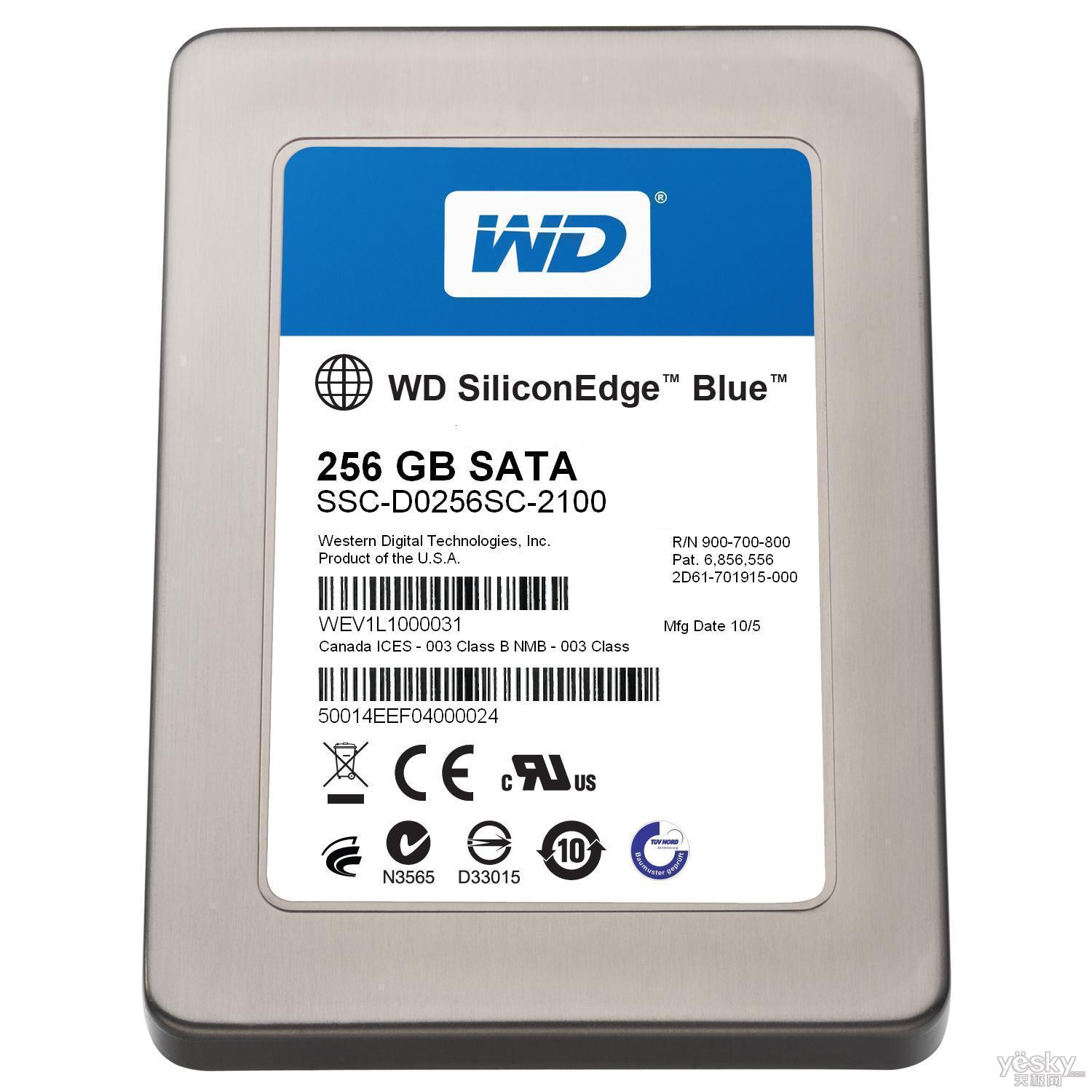 西部数据推出全新高速稳定固态硬盘