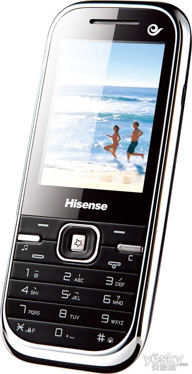 曲径通幽小巧圆润 海信纤薄天翼3g手机e300