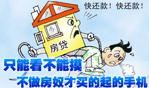 只能看不能摸 这些手机不做房奴才能买的起