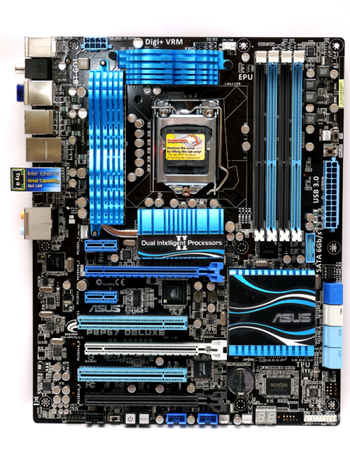 迎接新架构华硕p8p67 deluxe主板图赏