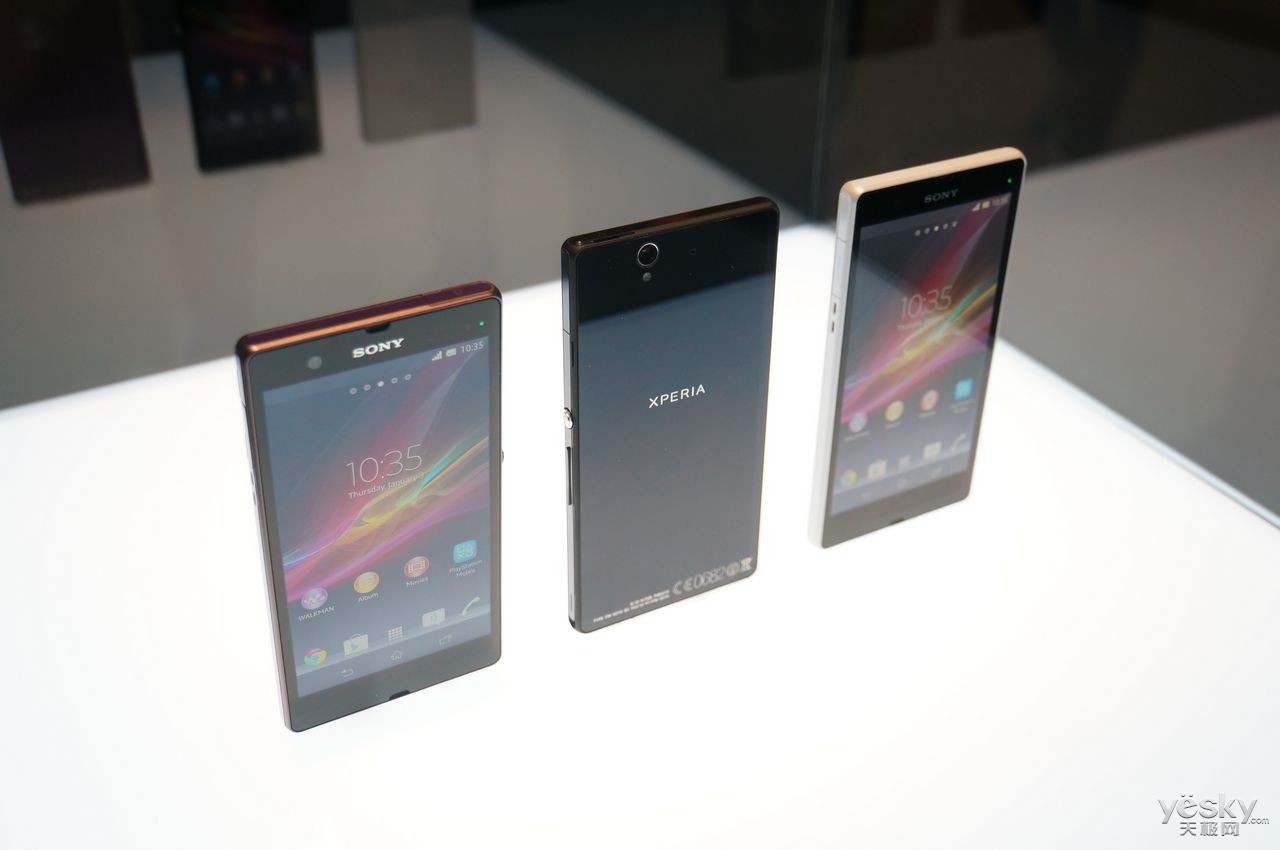 ces 2013:索尼发布新款旗舰手机xperia z