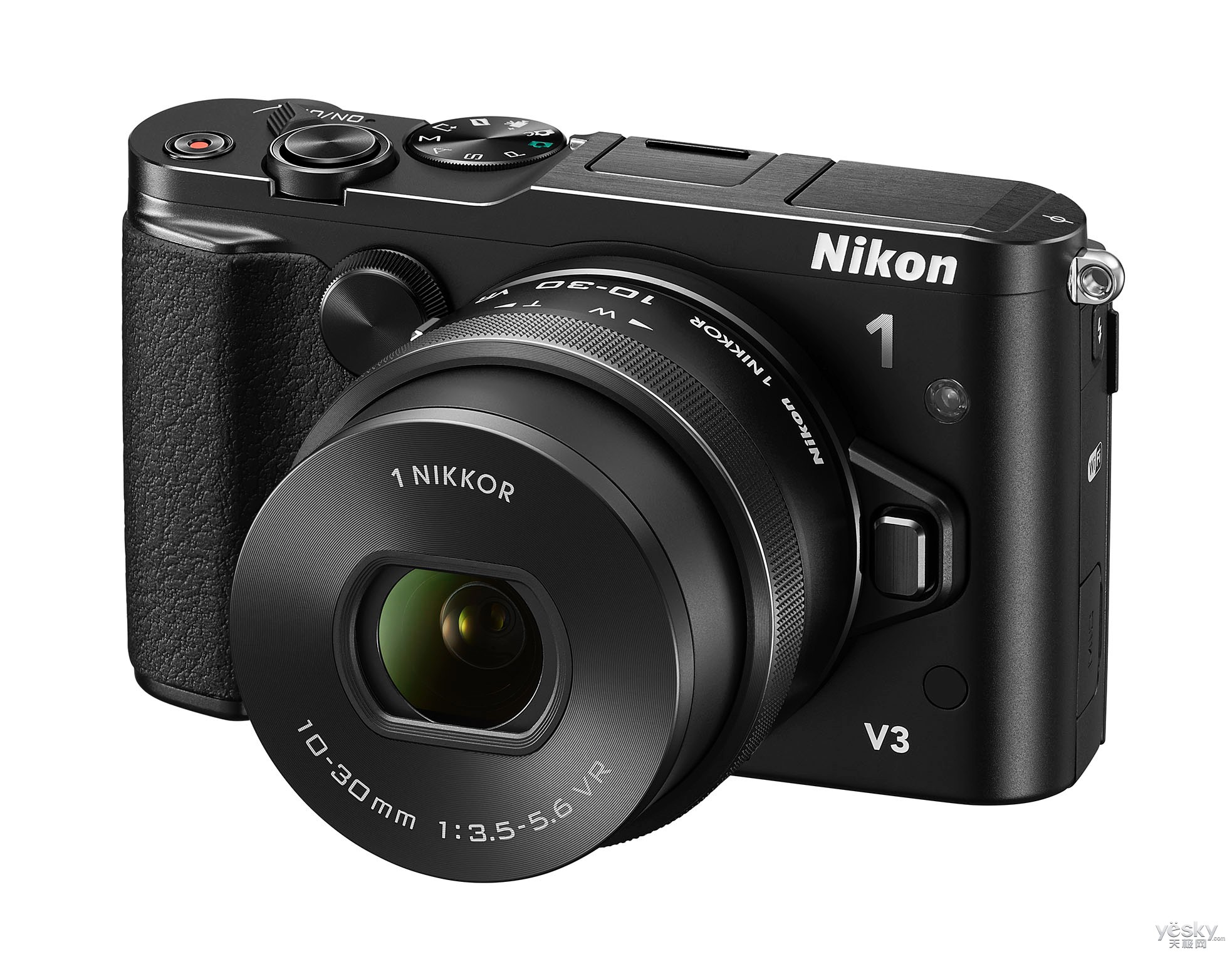 尼康发布可换镜数码相机nikon 1 v3套机