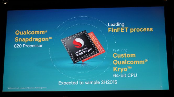 mwc2015首日看点 自主架构高通骁龙820发布