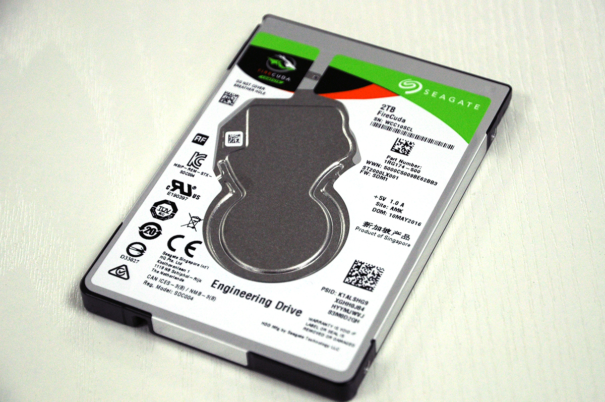 7mm 2tb 希捷firecuda固态混合硬盘评测