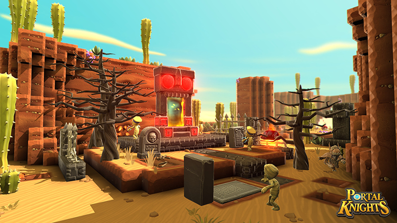 奇妙世界 《传送门骑士》冒险沙盒美如画