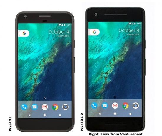 谷歌pixel 2首張高清渲染圖曝光:無全面屏