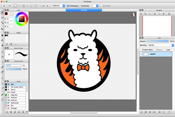FireAlpaca Mac���ͼ3