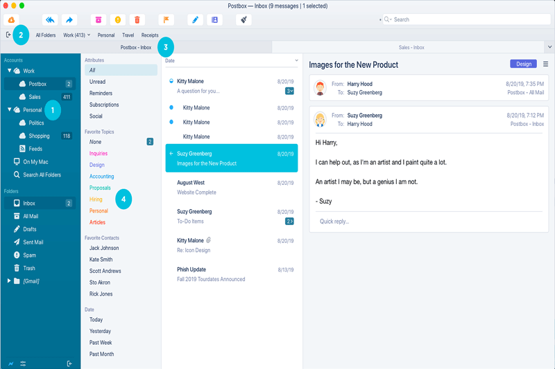 Postbox Mac���ͼ3