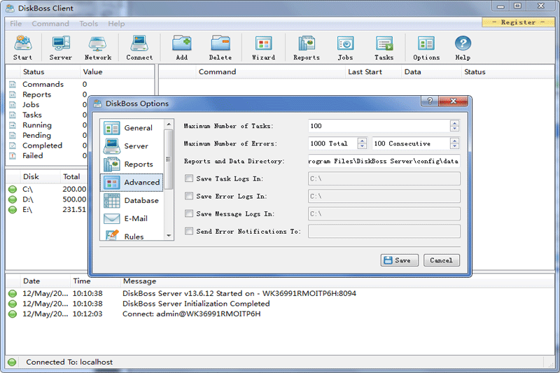 DiskBoss Server��ͼ1