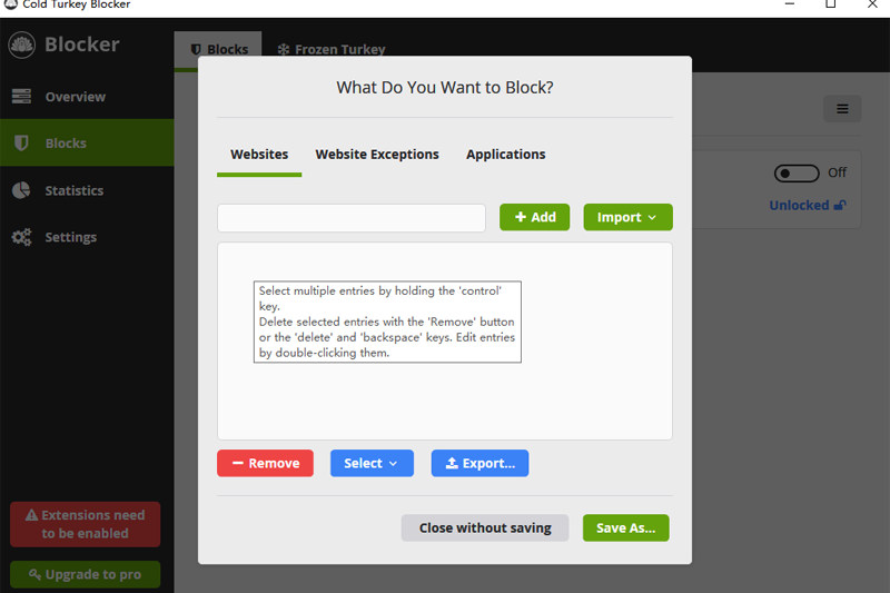 Cold Turkey Mac���ͼ3