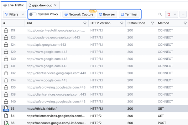 Fiddler�ͻ��˽�ͼ4