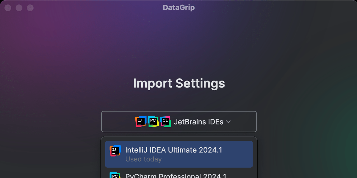 JetBrains DataGrip Mac���ͼ5