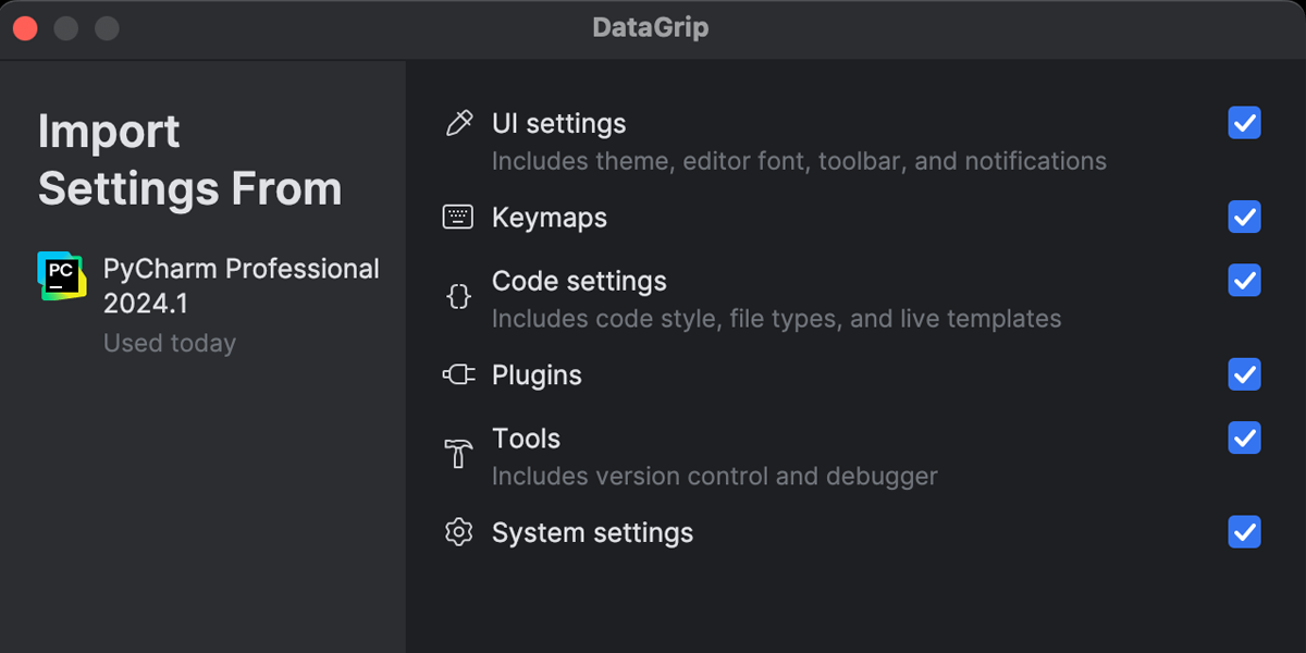 JetBrains DataGrip Mac���ͼ1